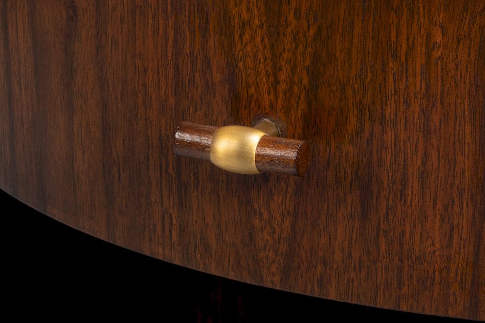 Sarreid Ltd - Vero Side Table in Brown - 54287 view 6