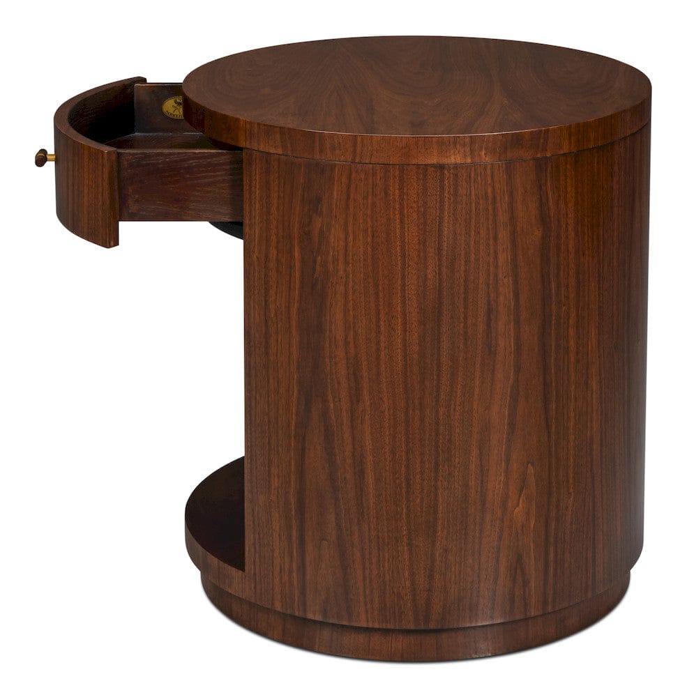 Sarreid Ltd - Vero Side Table in Brown - 54287 view 8