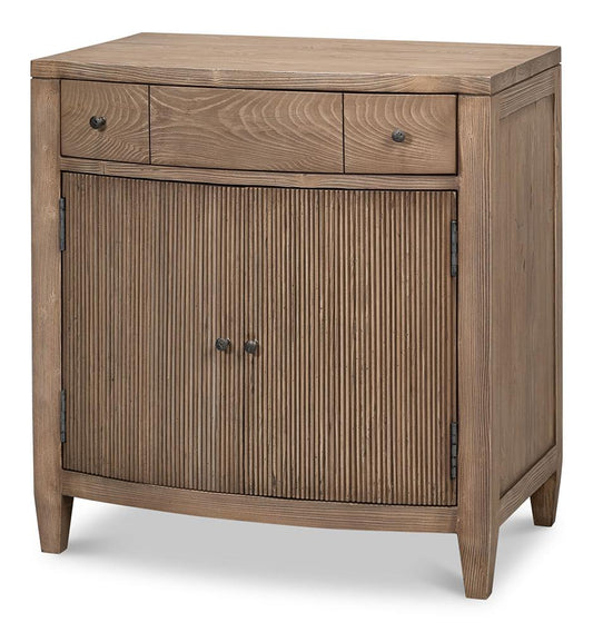 Sarreid Ltd - Vineyards Door Chest - Brown - 53331 veiw 1