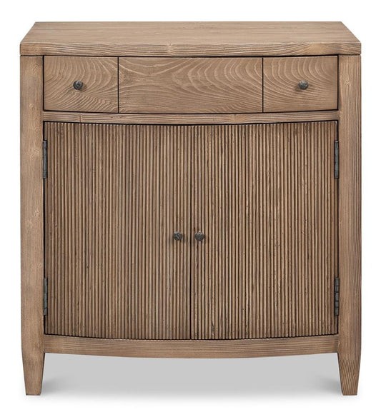 Sarreid Ltd - Vineyards Door Chest - Brown - 53331 veiw 2
