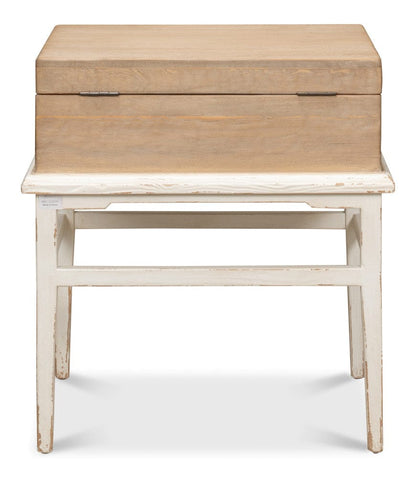 Sarreid Ltd - Warmly Box On Stand in Grey - 52976 view 7