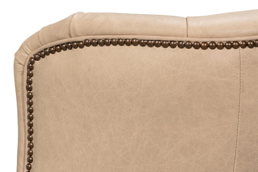 Sarreid Ltd - Welsh Cappuccion Leather Chair - 29727-CAP view 12