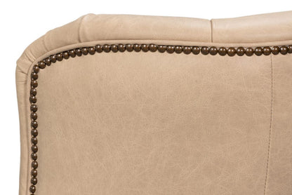 Sarreid Ltd - Welsh Cappuccion Leather Chair - 29727-CAP view 12