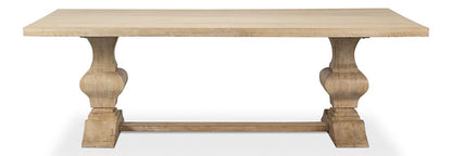 Sarreid Ltd - Wesley Dining Table - NATURAL - 53637 veiw 2