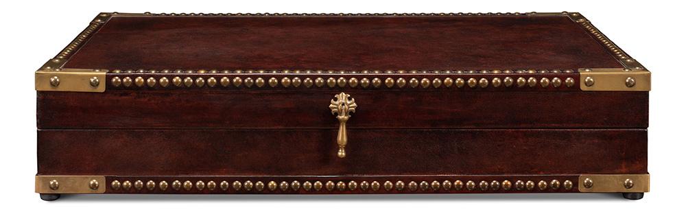 Sarreid Ltd - Winchester Box - Brown - 53236 veiw 2