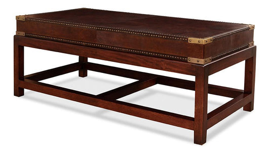 Sarreid Ltd - Winchester Coffee Table - Brown - 30842 veiw 1