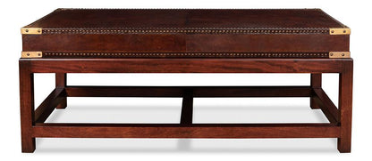 Sarreid Ltd - Winchester Coffee Table - Brown - 30842 veiw 2