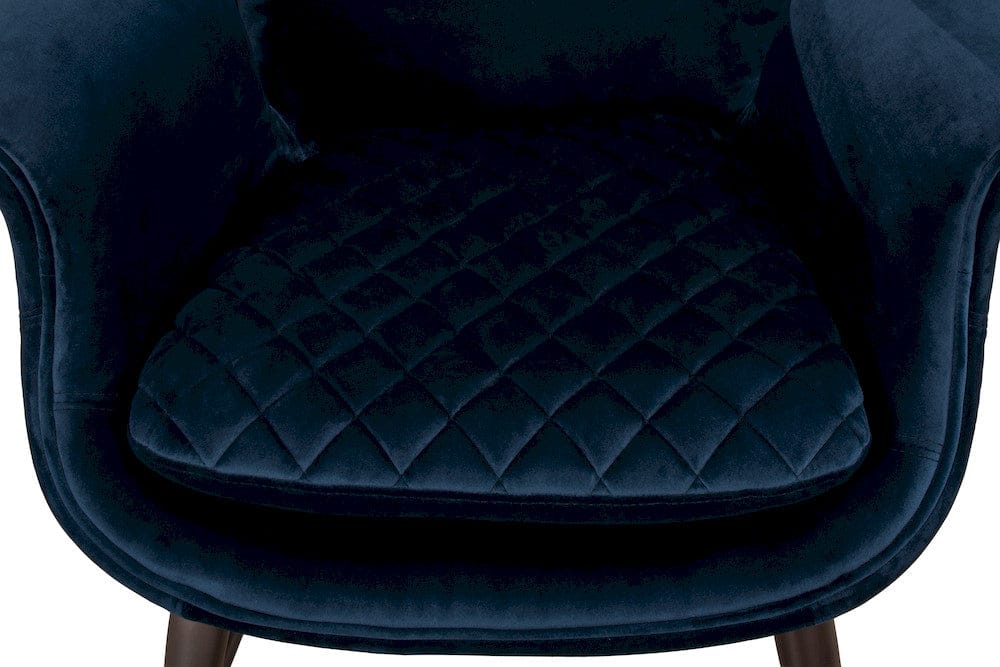 Sarreid Ltd - Wings Chair, Blue in Blue - 30027 view 11