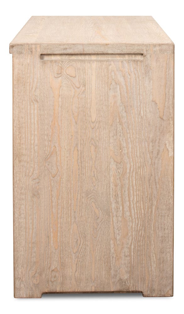 Sarreid Ltd - Xander Five Drawer Commode in Tan - 53446 view 8