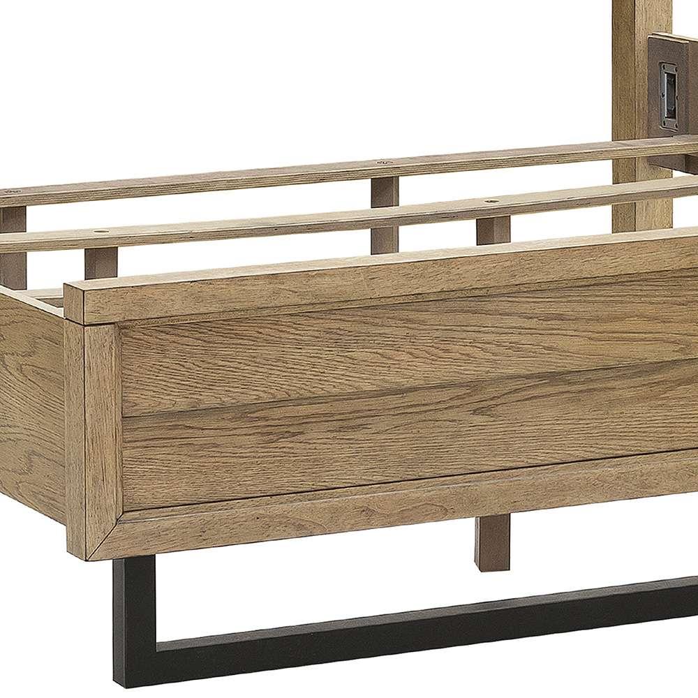 Scott Living - Catalina Queen Panel Bed - P307DJ-BR-K1_CLOSEOUT veiw 5