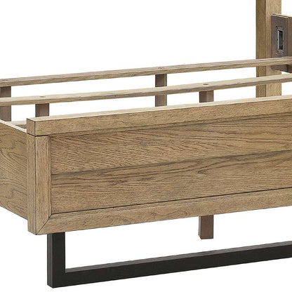 Scott Living - Catalina Queen Panel Bed - P307DJ-BR-K1_CLOSEOUT veiw 5
