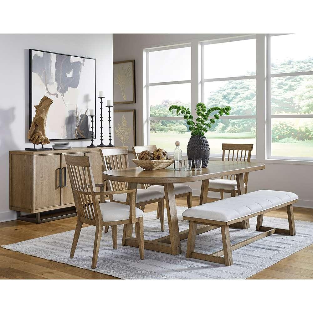Scott Living - Catalina Wood Back Arm Chair - P307DJ261_CLOSEOUT veiw 7