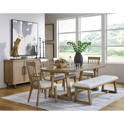 Scott Living - Catalina Wood Back Arm Chair - P307DJ261_CLOSEOUT veiw 7