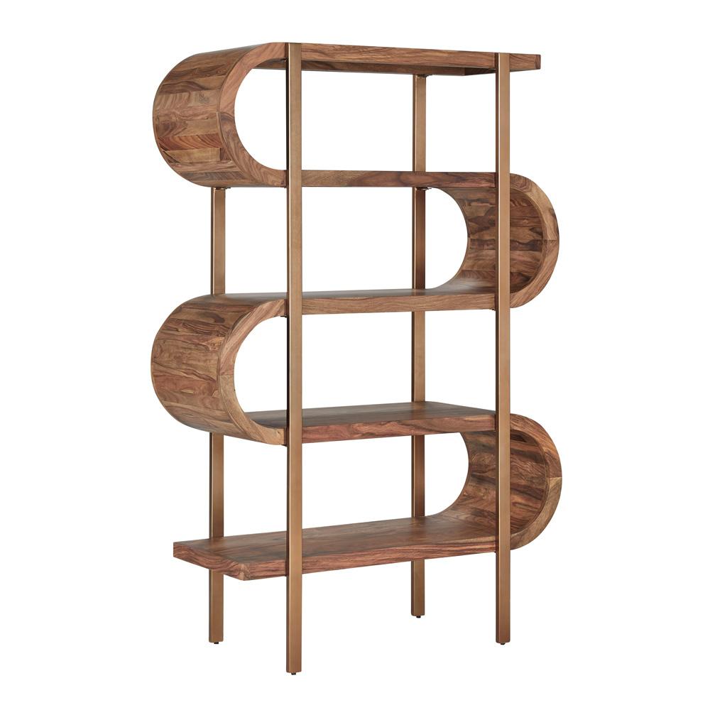 Scott Living - Heritage 4-Shelf S-Design Open Bookcase - P401DJ073 veiw 1