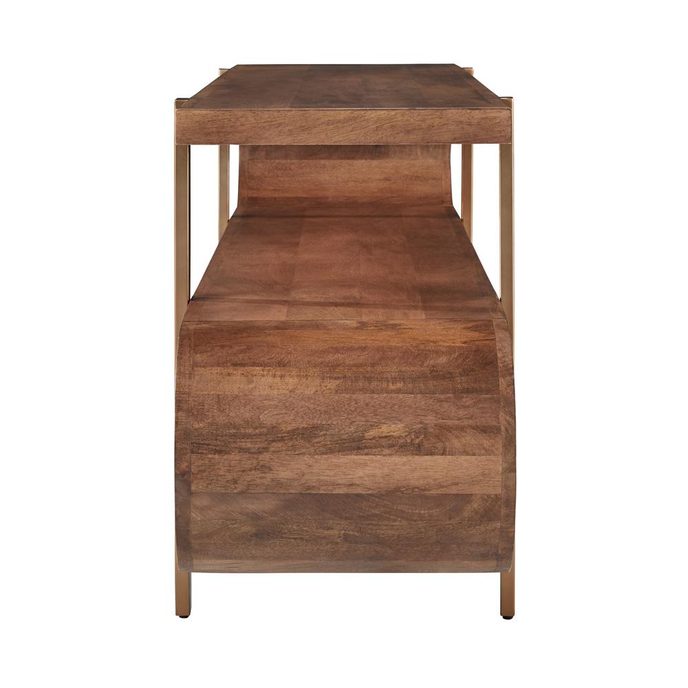 Scott Living - Heritage S-Design Open Entertainment Console - P401DJ047 veiw 4