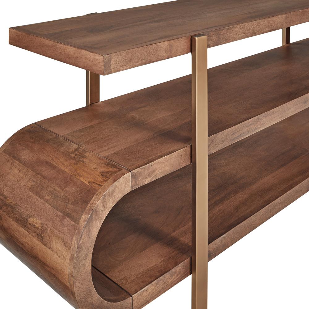 Scott Living - Heritage S-Design Open Entertainment Console - P401DJ047 veiw 8