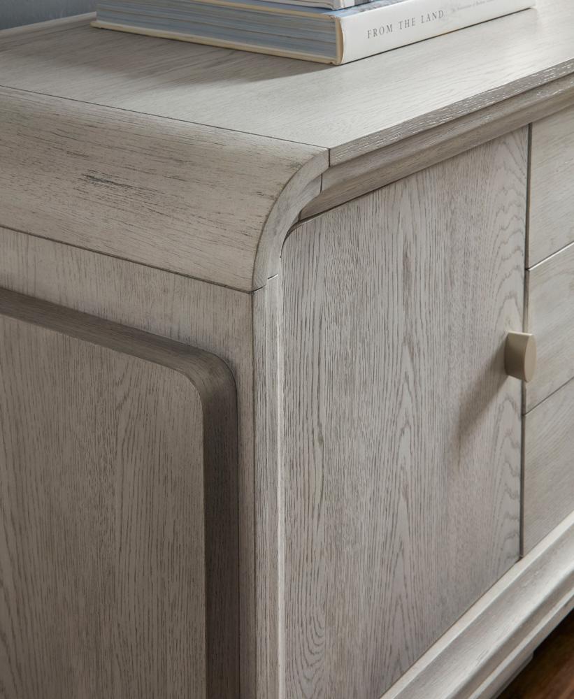 Scott Living - Heritage Two-Toned Gray Entertainment Console with Storage - P401DJ008 veiw 6