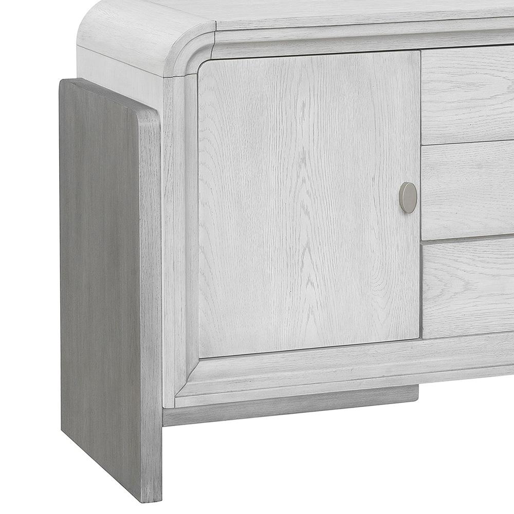 Scott Living - Heritage Two-Toned Gray Entertainment Console with Storage - P401DJ008 veiw 7