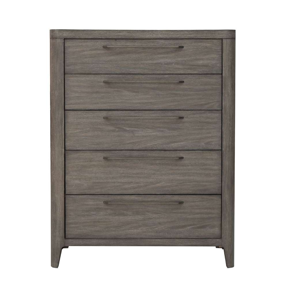 Scott Living - Scott Living Home Griffith Five Drawer Chest - P367DJ124_CLOSEOUT veiw 2