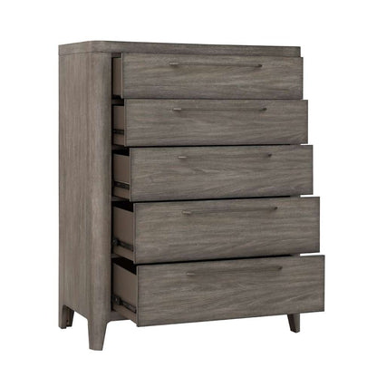 Scott Living - Scott Living Home Griffith Five Drawer Chest - P367DJ124_CLOSEOUT veiw 3