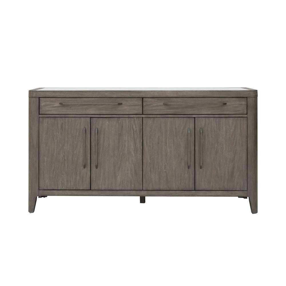 Scott Living - Scott Living Home Griffith Four Door Two Drawer Buffet - P367DJ302_CLOSEOUT veiw 2