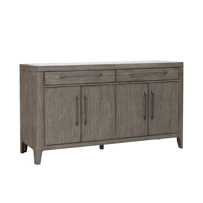 Scott Living - Scott Living Home Griffith Four Door Two Drawer Buffet - P367DJ302_CLOSEOUT veiw 4