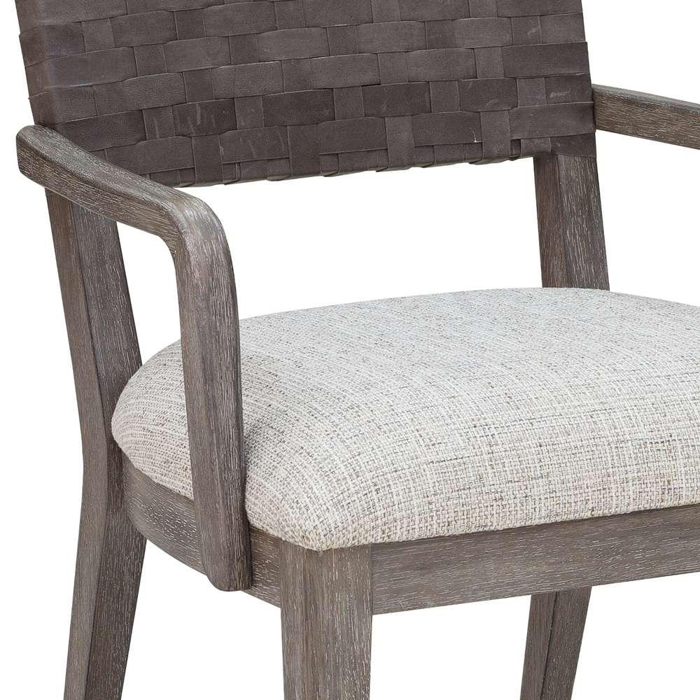 Scott Living - Scott Living Home Griffith Woven Back Arm Chair - P367DJ271_CLOSEOUT veiw 5