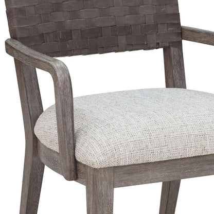 Scott Living - Scott Living Home Griffith Woven Back Arm Chair - P367DJ271_CLOSEOUT veiw 5