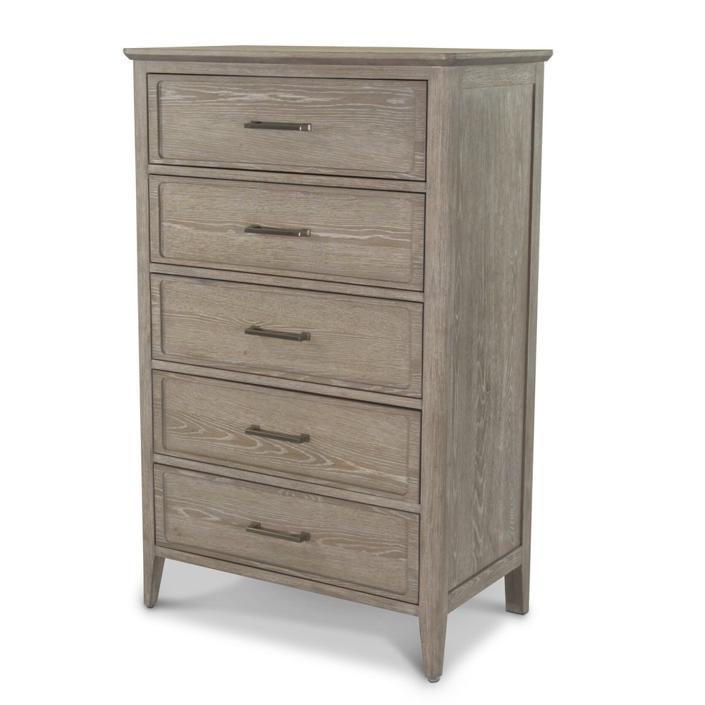Sea Winds - Cape May - 5 Drawer Chest - Glazed Driftwood Finish - B62235-DRIFTWOOD view 1