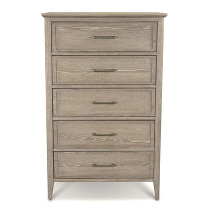Sea Winds - Cape May - 5 Drawer Chest - Glazed Driftwood Finish - B62235-DRIFTWOOD view 3