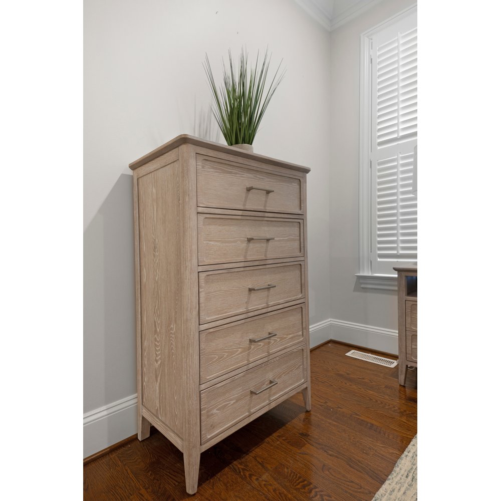 Sea Winds - Cape May - 5 Drawer Chest - Glazed Driftwood Finish - B62235-DRIFTWOOD view 7