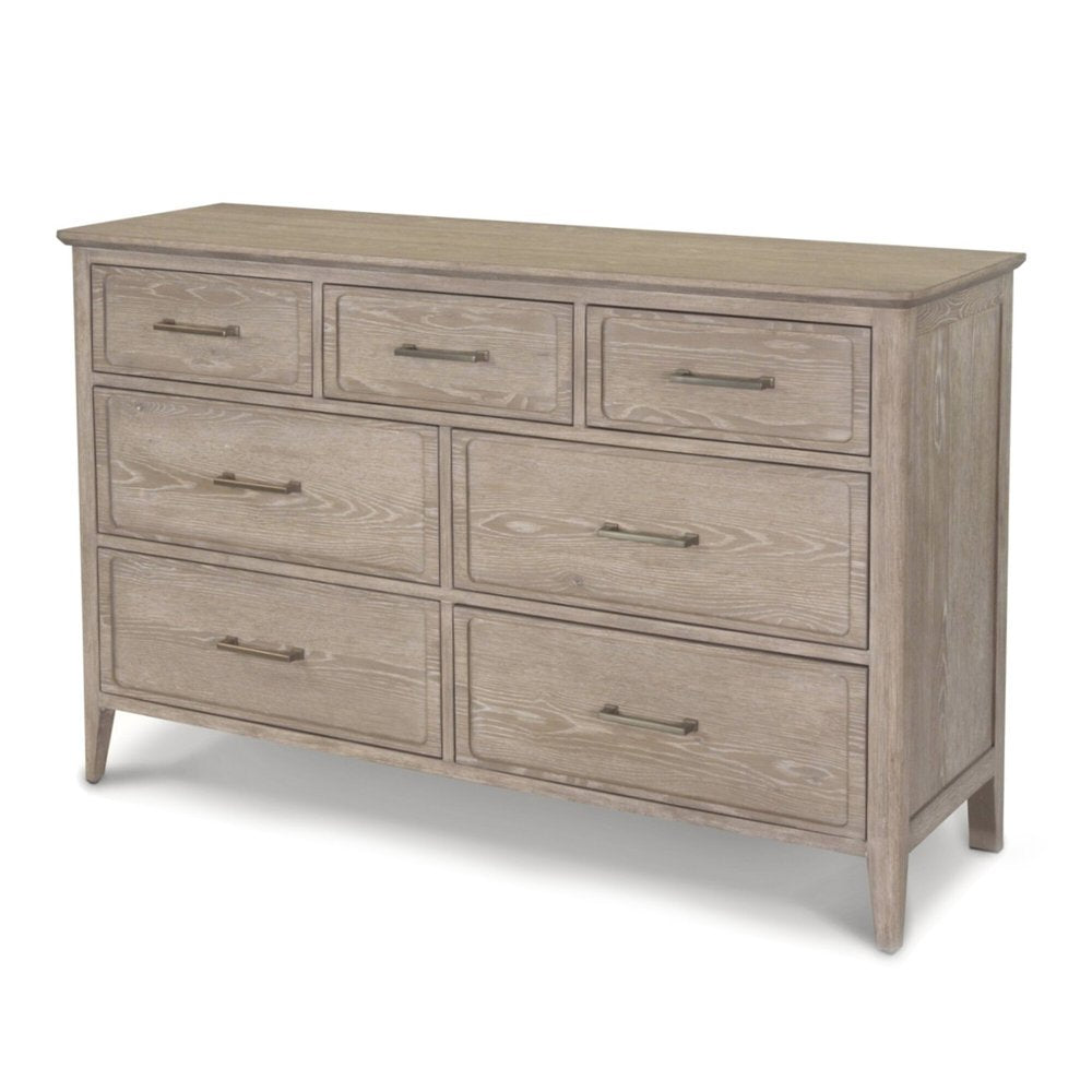 Sea Winds - Cape May - 7 Drawer Dresser - Glazed Driftwood Finish - B62236-DRIFTWOOD view 1