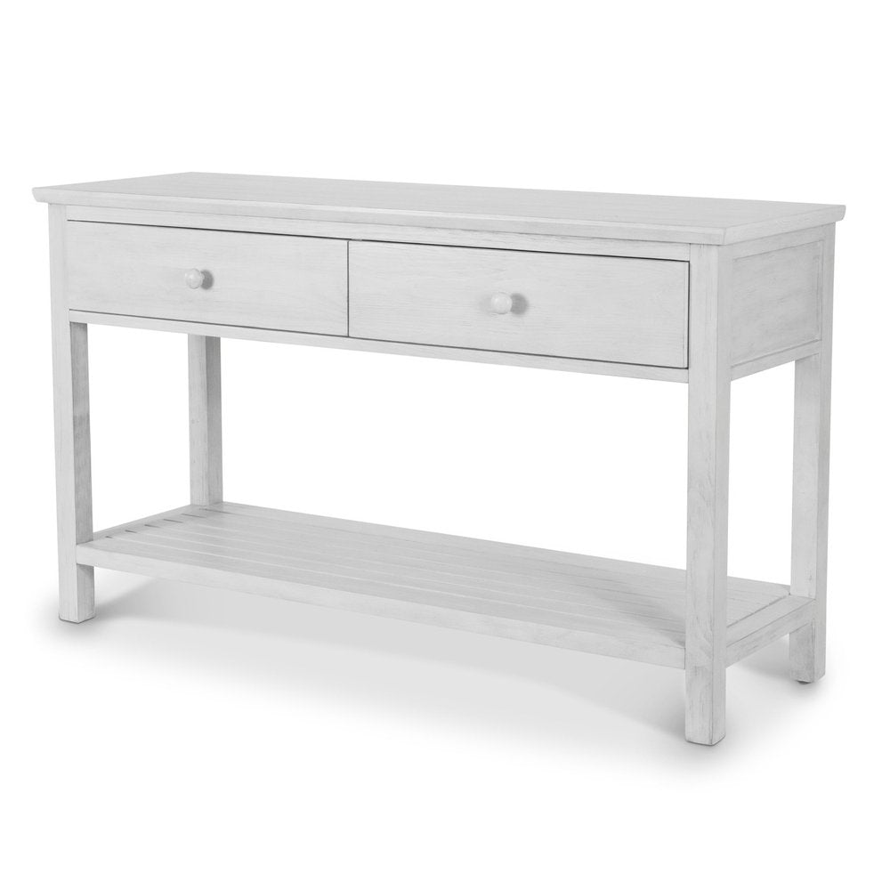 Sea Winds - Geneva - 2-Drawer Console - Distressed White Finish - B90004-DWHITE view 1