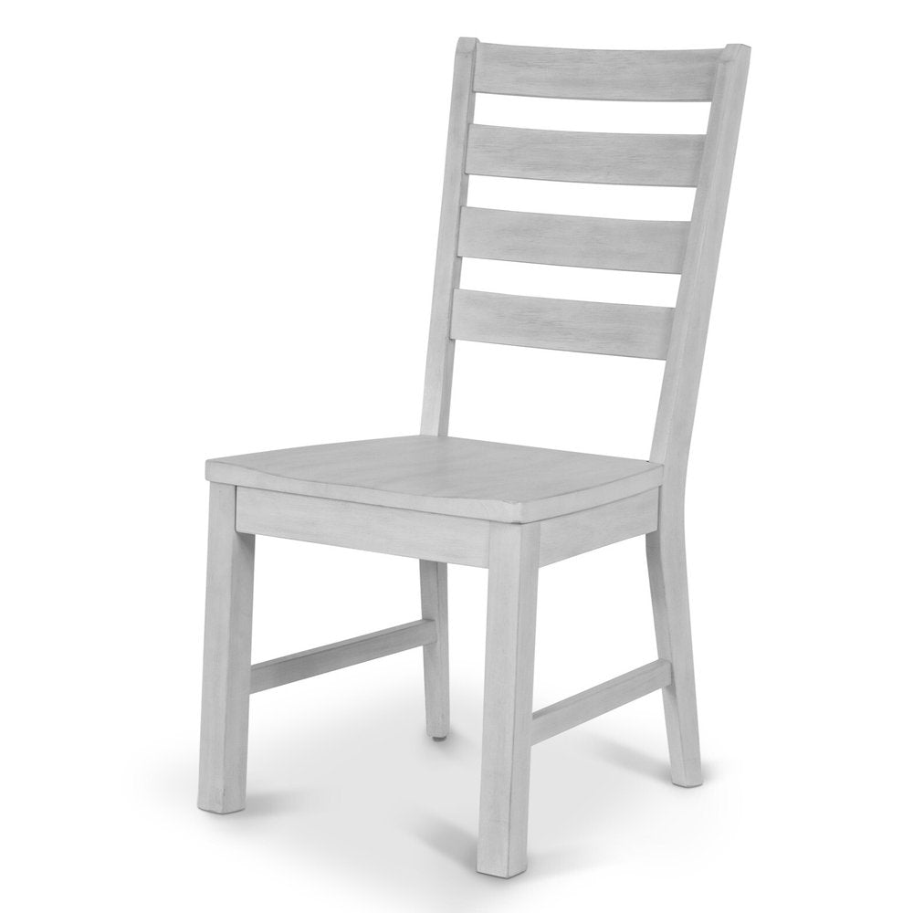 Sea Winds - Geneva - Side Chair - Distressed White Finish (Set of 2) - D90081-DWHITE view 1