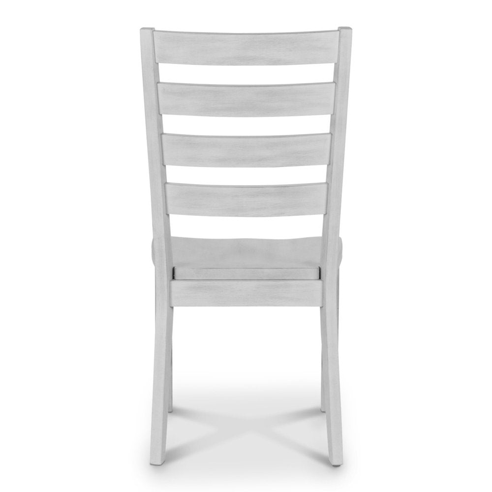 Sea Winds - Geneva - Side Chair - Distressed White Finish (Set of 2) - D90081-DWHITE view 4
