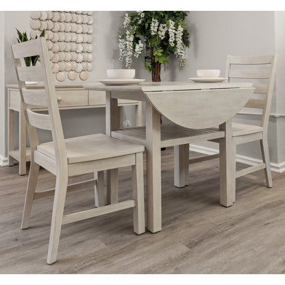 Sea Winds - Geneva - Side Chair - Distressed White Finish (Set of 2) - D90081-DWHITE view 8