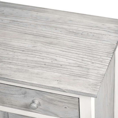 Sea Winds - Islamorada 1-Drawer / 2-Door Nightstand - B23332-DAPGREY veiw 3