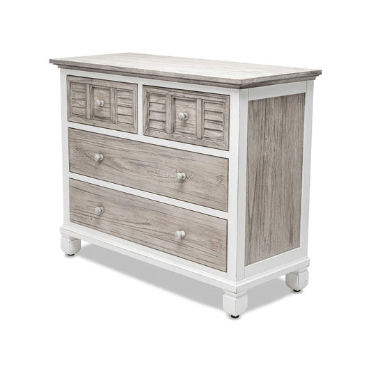 Sea Winds - Islamorada 4 Drawer Chest / Single Chest - B23334-DAPGREY view 1