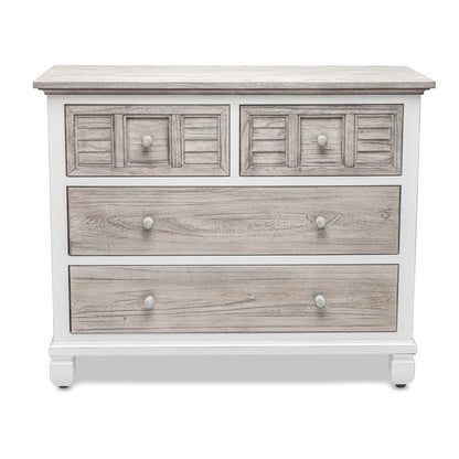 Sea Winds - Islamorada 4 Drawer Chest / Single Chest - B23334-DAPGREY veiw 3