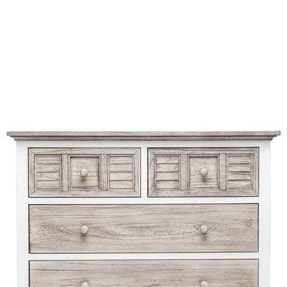 Sea Winds - Islamorada 4 Drawer Chest / Single Chest - B23334-DAPGREY veiw 4
