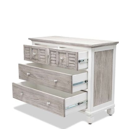 Sea Winds - Islamorada 4 Drawer Chest / Single Chest - B23334-DAPGREY veiw 5