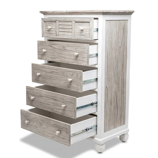 Sea Winds - Islamorada 5 Drawer Chest - B23335-DAPGREY view 1