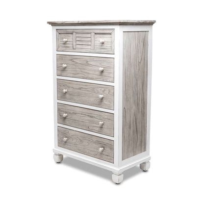 Sea Winds - Islamorada 5 Drawer Chest - B23335-DAPGREY veiw 6
