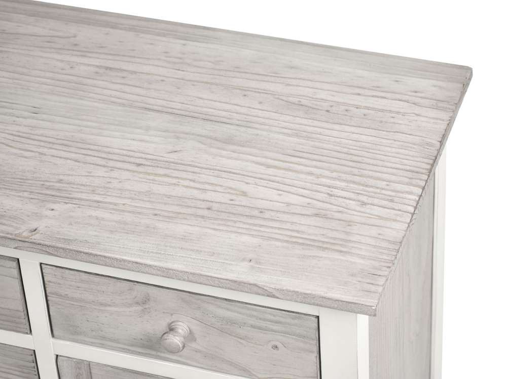 Sea Winds - Islamorada 6-Drawer / 2-Door Dresser - B23336-DAPGREY veiw 5