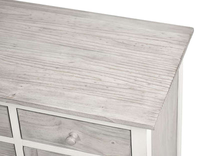 Sea Winds - Islamorada 6-Drawer / 2-Door Dresser - B23336-DAPGREY veiw 5