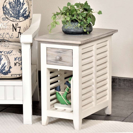 Sea Winds - Islamorada Chairside Table - B23305-DAPGREY veiw 2
