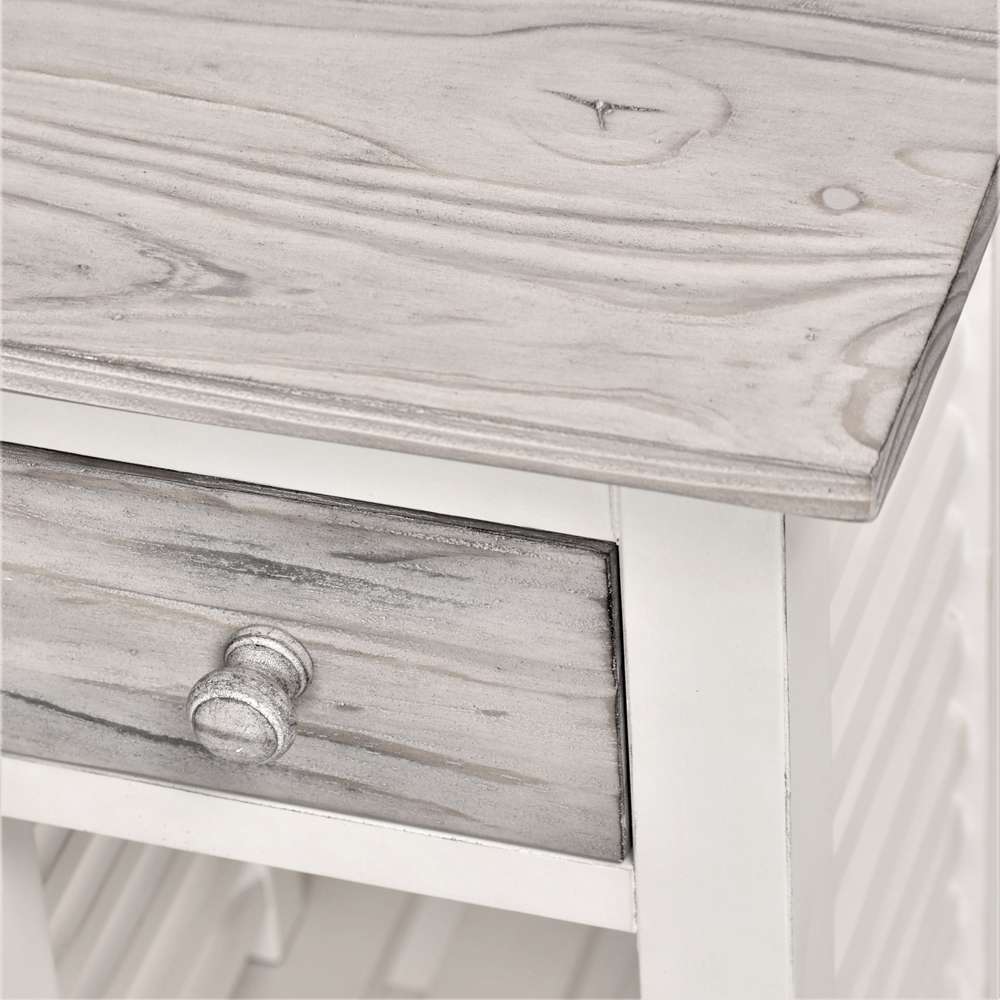 Sea Winds - Islamorada Chairside Table - B23305-DAPGREY veiw 4