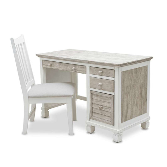 Sea Winds - Islamorada Desk & Chair Set - B23374-DAPGREY veiw 1
