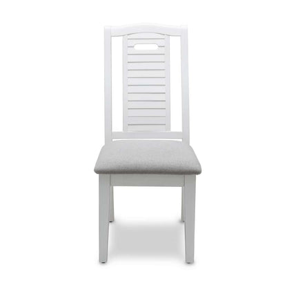 Sea Winds - Islamorada Dining Chair Shutter (Set of 2) - D23382-BLANC veiw 4