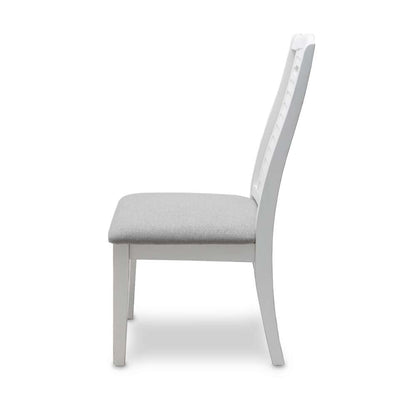 Sea Winds - Islamorada Dining Chair Shutter (Set of 2) - D23382-BLANC veiw 6